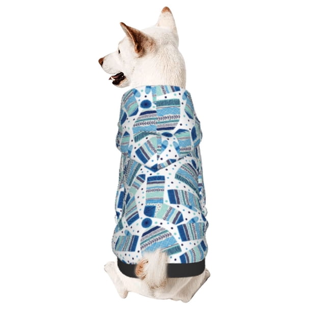 Balery Winter Knit Hat and Socks Sudadera con Capucha para Perros Pequeños – Ropa para Mascotas, Disfraz para Perros y Gatos, Ideal para Fiestas y Cosplay-Small