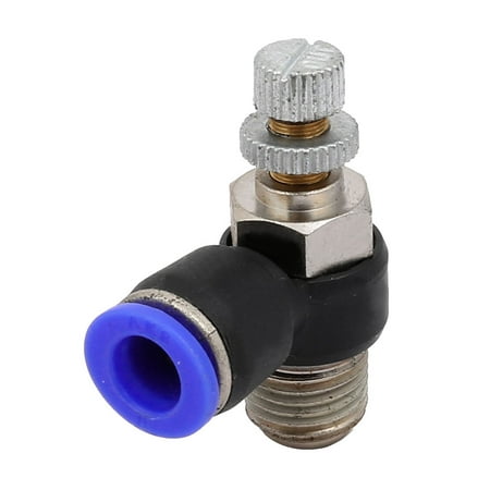 - Unique Bargains 8mm to 13mm Male Thread Connect Fitting Pneumatic Speed Controller Valve Tube