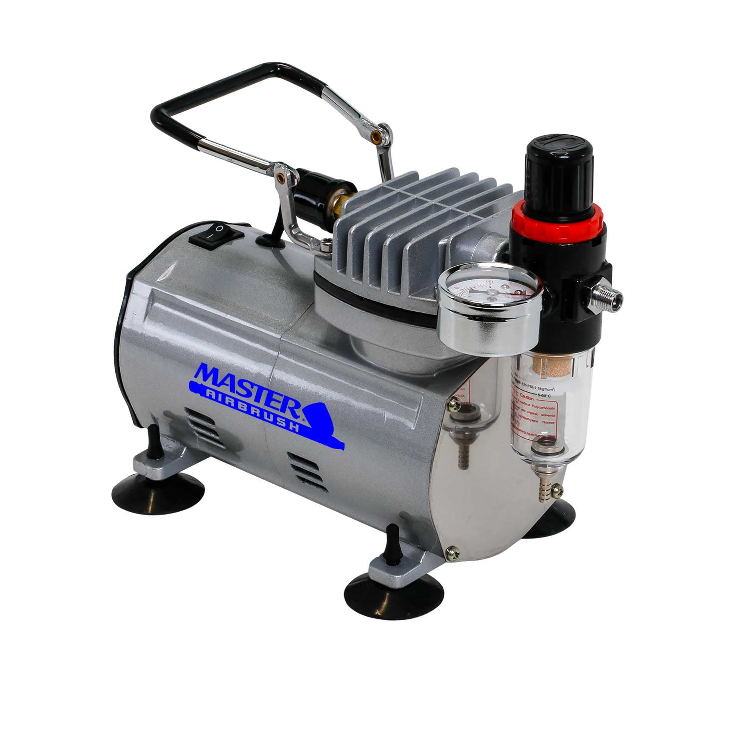 Mini Airbrush Compressor With Water Trap,Regulator,Gauge