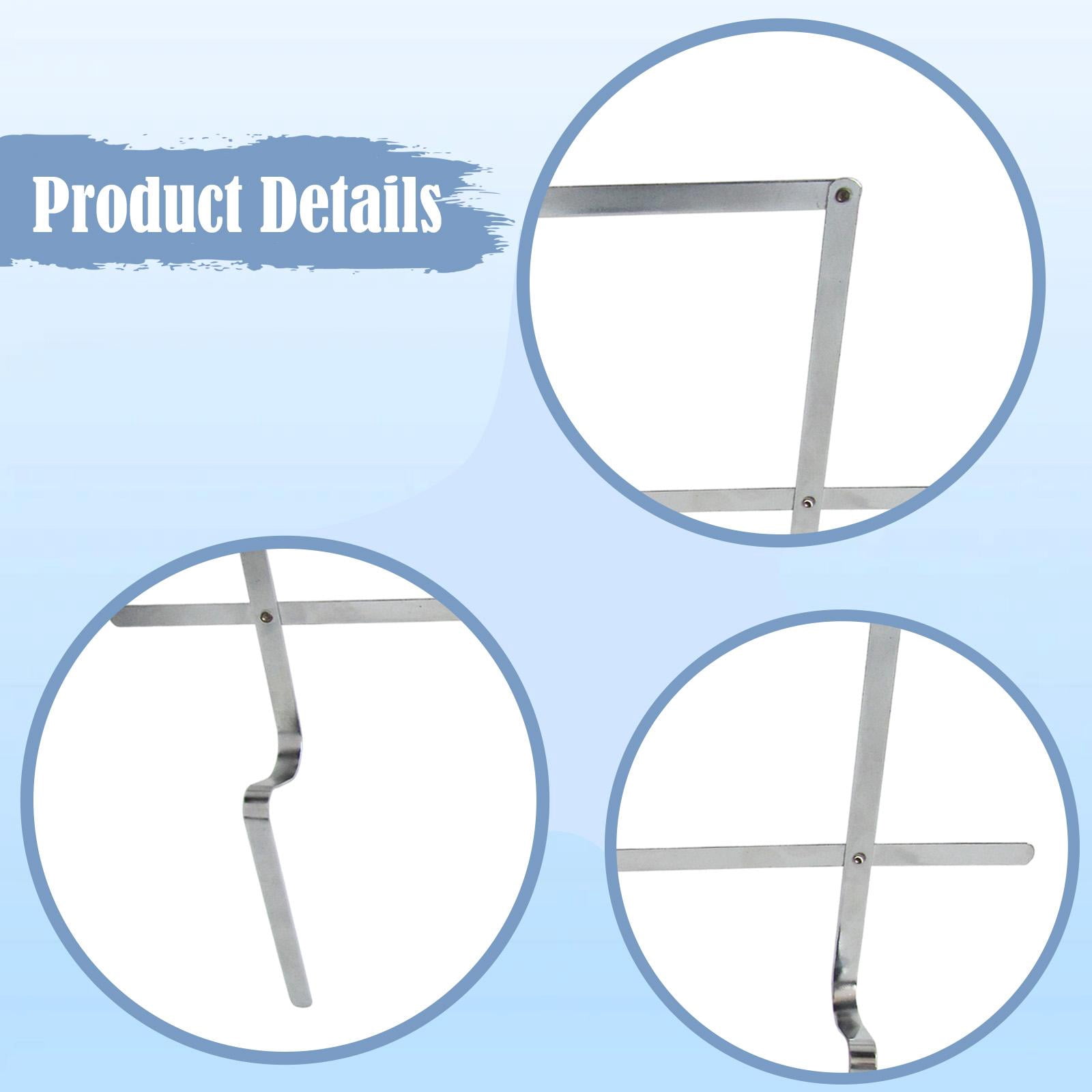 Dualoai Glockenspiel Music Stand Portable Folded Professional Metal Piano Sheet Rack