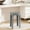 Gray, variant on Home Chairs Made Of Thick Plastic Round Stackable Chair Unique Whirl Design Flexible Seating for Home Office Bar