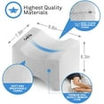 thumbnail image 2 of ComfiLife Orthopedic Knee Pillow  Memory Foam Support for Sciatica Back Hips Knees, 2 of 8