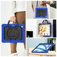 thumbnail image 6 of for iPad Pro 12.9 inch Case (2022/2021/2020/2018), 360 Rotating Shockproof Cover with Stand, Handle, Shoulder Strap, Blue, 6 of 7