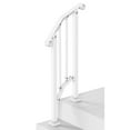 thumbnail image 3 of VEVOR 1-2 Step Outdoor Handrails – White Retro Arch Design for Seniors, Porch & Deck Safet, 3 of 12