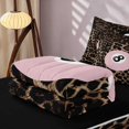 thumbnail image 5 of Erosebridal 8 Ball Zipper Twin Comforter Sets, Black White Leopard Front, Black Reversible Back, 5 of 7