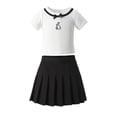 thumbnail image 4 of Falda de niña Ropa infantil Falda de verano para las cuatro estaciones Falda plisada para niña Falda corta de moda para niña, 4 of 6