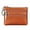 Brown, variant on Women's Leather Coin Purse Mini Pouch Change Wallet with Keychain