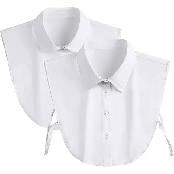 YooGuoGuo 2 Pieces Kids Detachable Half Shirt Blouse False Collar Dickey Collar for Girls and Boys