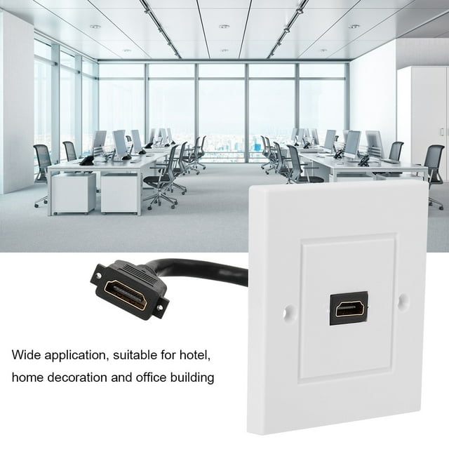 Panel de PlacA de Pared Con Cable para edificio de Oficinas en Casa de Hotel, Hecho de Material de, Resistente A Impactos, Adecuado para instalació de cine en Casa de Alta