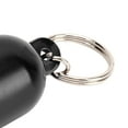 thumbnail image 3 of 5Pcs Plastic Floating Keychain Pill Shape Float Key Ring for Boating Fishing Kayak Surfing Sailing Outdoor Sports Black, 3 of 5