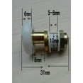 thumbnail image 5 of 6pcs Rodillo Rueda para Puerta de Diámetro 25mm Shower Door Roller, 5 of 5