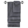 thumbnail image 6 of TiaGOC - Luxury Bath Towels, 100% Turkish Cotton, Quick Dry, Soft and Absorbent Large Bathroom Towels, Amadeus Collection, 4-Piece Set - 30 x 54 Inches (Grey), 6 of 9
