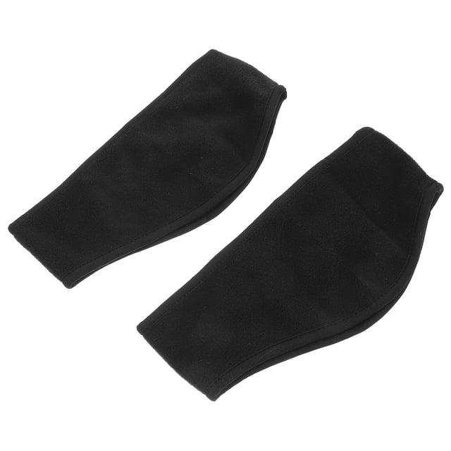 unbranded 2Ud Pasamontañas Deportivo Negro Con Fleece Y Protección Contra Para Y Montañismo