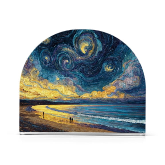 Napkin Holder For Table Kitchen Tissue Organization The Sky Is Dotted with Stars