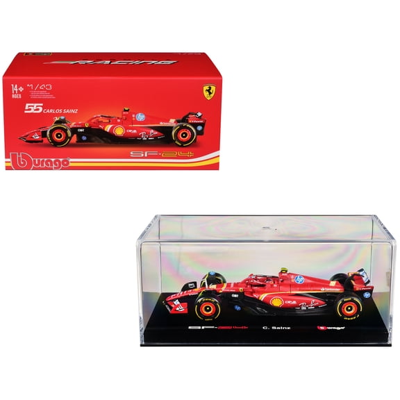 BBURAGO 1/43 - FERRARI F1 SF-24 - Imola GP 2024 (C. Sainz)