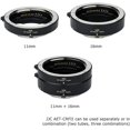 thumbnail image 1 of JJC RF Mount Auto Focus Macro Extension Tube Set for Canon EOS R R5 R6 RP Full Frame Mirrorless Camera and Canon RF, 1 of 5