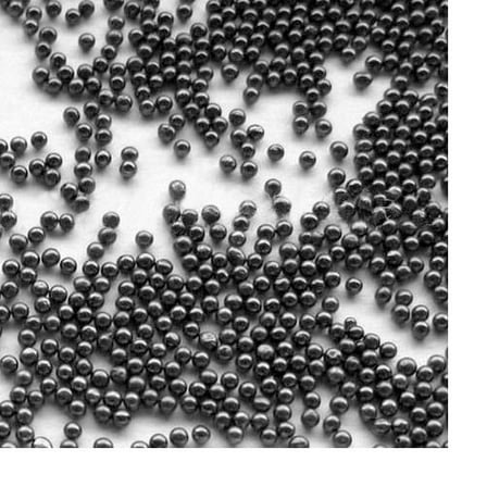 Steel Shot Abrasive Blasting Media, S390 Grit (25 LBS)