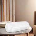 thumbnail image 3 of Neck Roll Pillow Cover White Cloth Protective Layer For Roll Pillows 1Pack, 3 of 6