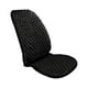 thumbnail image 1 of Funda de asiento de coche, protector de asientos delanteros de felpa, accesorios de interior, para coche Negro, 1 of 9