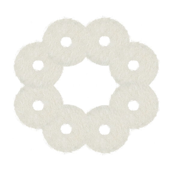 90Pcs Piano Washer Repair Parts Replacement Piano Repair Regulating Piano Felt Chair Legs Piano Cushion Felt Pads