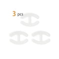 thumbnail image 2 of INSPIRE CHIC Bra Shoulder Strap Clips Buckles Bra Strap Anti-Slip Buckles Straps for Women Clear-H Shape, 2 of 6