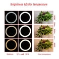 thumbnail image 6 of Kshioe Infinite Dimming Double Color Temperature LED Ring Lamp and Mini Tabletop Tripod US Standard, 6 of 18