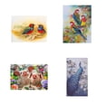 thumbnail image 2 of 5D Diy cristal Animal pintura pájaro pareja cerdo pavo real redondo diamantes de imitación artesanía diamante punto de cruz decoración de la habitación seitruly JJ15249-01, 2 of 6