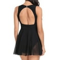 thumbnail image 4 of Women's One-Piece Swimsuits Sports Oversized Mesh Skirt Sexy Beachwear Bathing Suit, 4 of 4