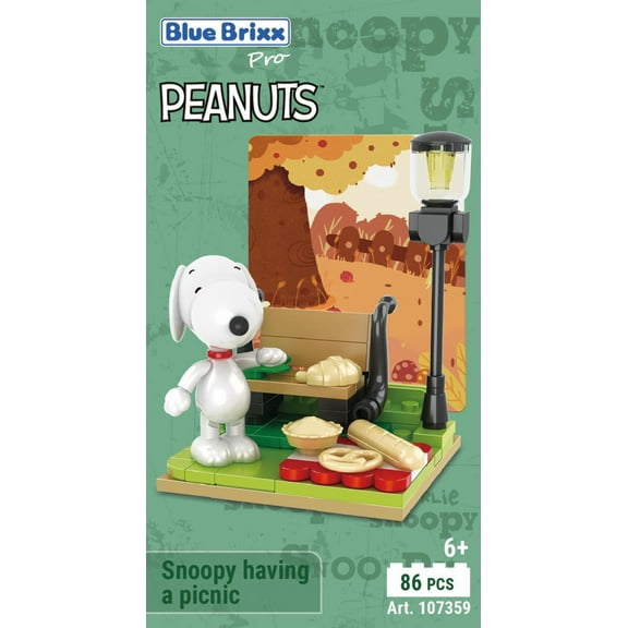 Bluebrixx Snoopy having a picnic Set 107359