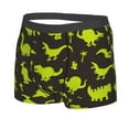 thumbnail image 2 of Junzan Cute Cartoon Dinosaurs Green Silhouette Mens Underwear Boxer Briefs For Men’s - Large, 2 of 9