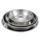 thumbnail image 5 of Juego de 4 platos y cuencos de acero inoxidable para cena de camping, 5 of 8