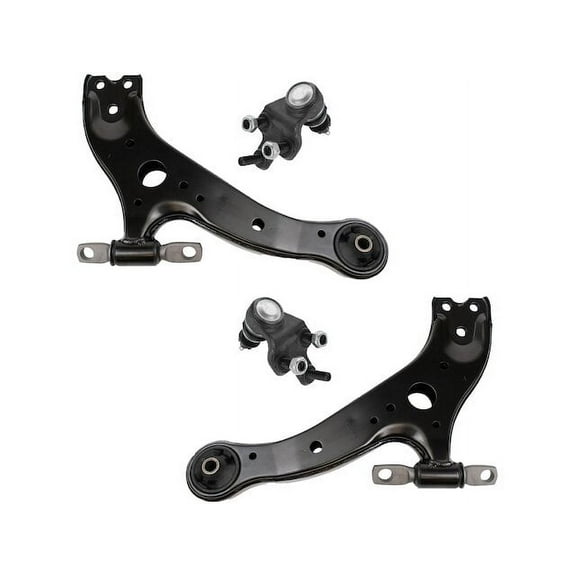 Front Lower Control Arm and Ball Joint Kit 4 Piece - Compatible with 2004 - 2008 Toyota Solara 2005 2006 2007
