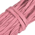 thumbnail image 3 of Uxcell Raffia Paper Craft Rope Packing Rope 10.9 Yards Handmade Twisted Paper Craft String/Cord/Rope for DIY Decoration Gift Packaging Dark Pink, 3 of 5