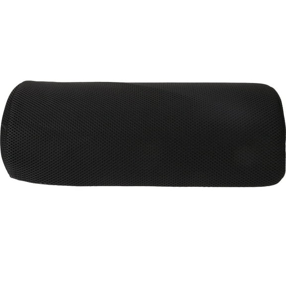Milisten Ergonomic Foot Rest Pillow Black Polyester for Home Leg Support and Elevation