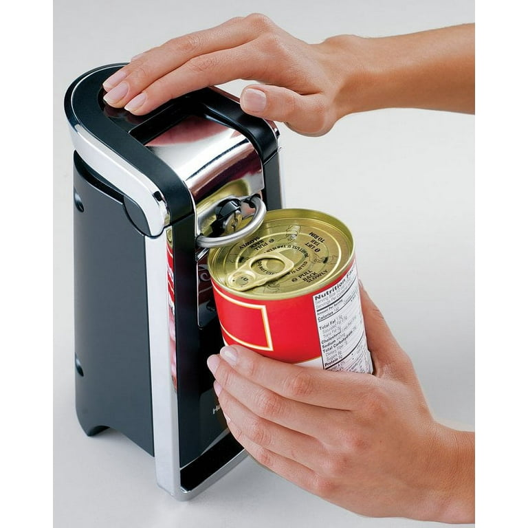 Kratax Electric Can Opener, One Touch Can Opener for Cans of Any Shape, Auto Stop When Finished, Ergonomic, Food-Safe, Battery Operated Automatic Can