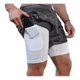 thumbnail image 3 of Shorts Deportivos 2 En 1 Con Bolsillo Para Celular, 3 of 6