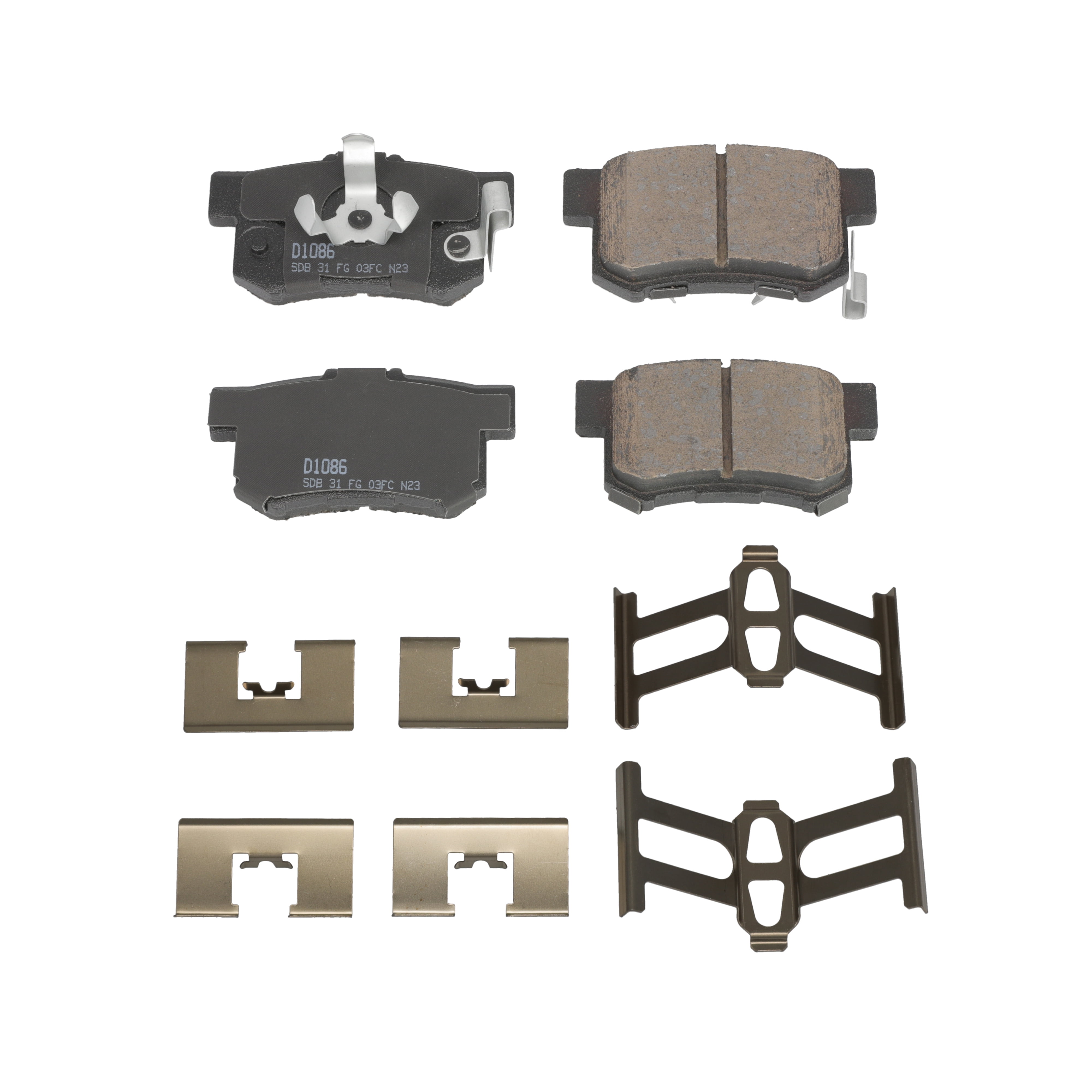 Winstop Brake Pad Set, Rear WS.1086.0.C, Honda CR-V 2016-2005
