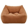 thumbnail image 3 of Overman USA Cooper Soft Filled Dorm Bean Bag Chair - Chloe Clay, 3 of 6