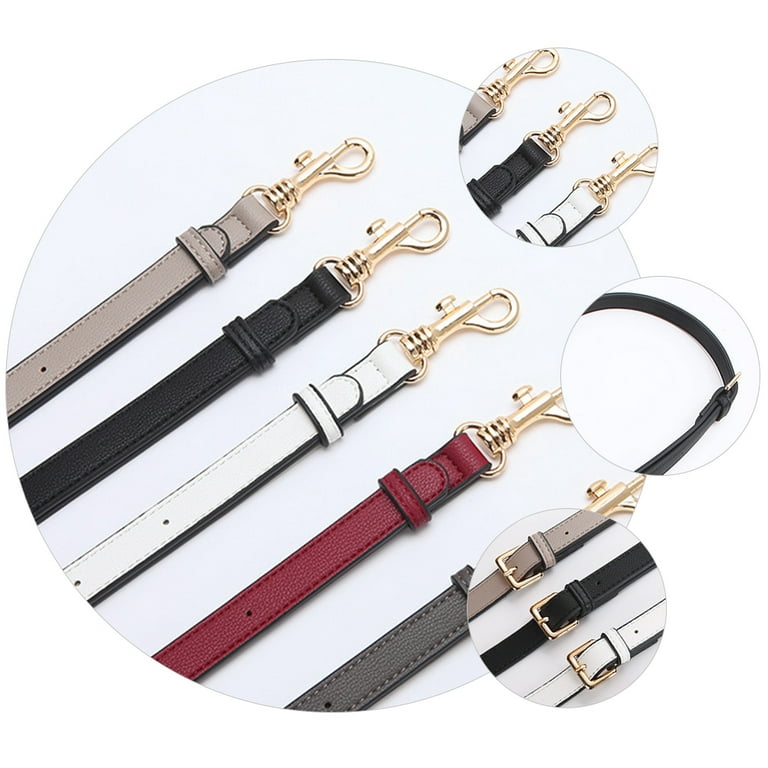 Leather Bag Long Handle Chic Bag Replacement Narrow Shoulder Strap Bag  Accessory