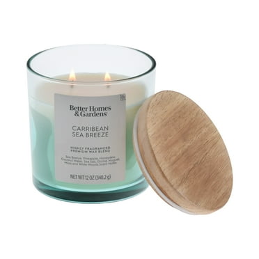 Better Homes & Gardens Caribbean Sea Breeze Scented 2-Wick Ombre Jar Candle 12oz