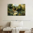 thumbnail image 2 of Elephant Stock Louveciennes Wall Art - Horizontal Canvas Wall Art - Living Room Wall Decor - Abstract Canvas - Gray And Green Decor By Pierre Auguste Renoir - 39" x 26", 2 of 8