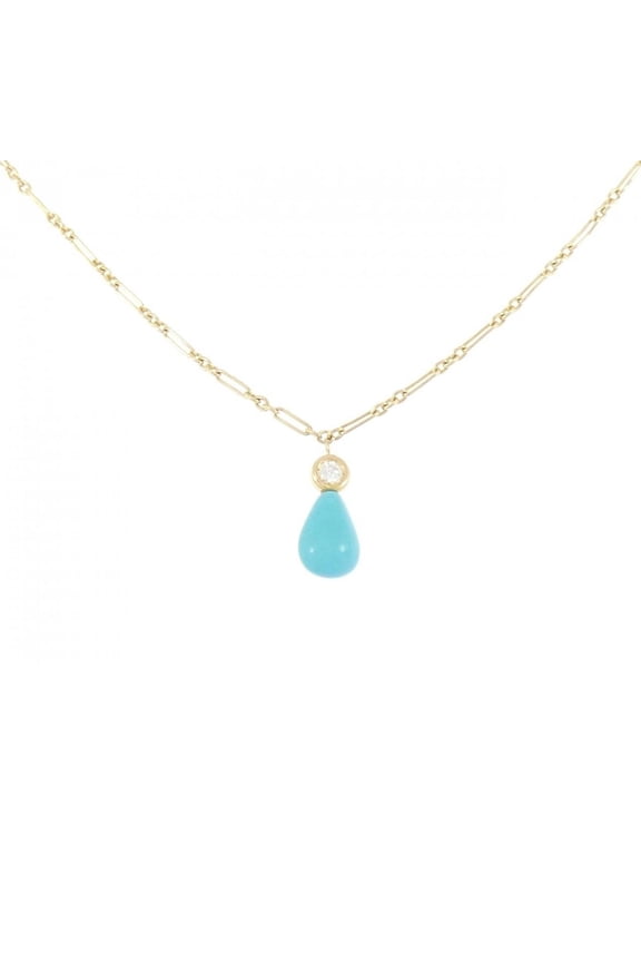 Pre-Owned Christian Dior turquoise necklace
