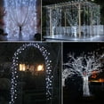 thumbnail image 4 of Morttic Solar String Lights Outdoor, 33Feet 100 LED Copper Wire Lights, Solar Powered Fairy Lights, Waterproof Solar Christmas Decoration Lights for Garden Yard Party Wedding (White), 4 of 15