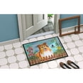 thumbnail image 4 of Carolines Treasures CK1282JMAT Sheltie Spring Door Mat Indoor Rug or Outdoor Welcome Mat 24x36 Doormat  36"L x 24"W, 4 of 4