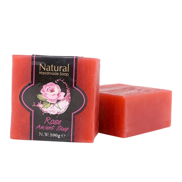 FcBaudy Hand Soap Rose Ancient Hand Made Soap Clean Moisturizing Soap Moisturizing Soap Adult And Child Bath Hand Soap Bath soap