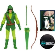 DC Direct - Green Arrow - 7" Green Arrow (Longbow Hunter) Figure with McFarlane Toys Digital Collectible, DC Direct, Gifts