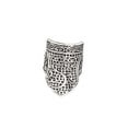 thumbnail image 2 of Dedal de costura, protector de dedos, accesorios para manualidades y acolchado, herramientas de costura DIY. Abierto. Plata, 2 of 9