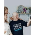 thumbnail image 4 of Tstars Mens Grandpa Shirts Best Grandfather My Favorite People Call Me Father's Day Gift for Dad Papa Gift for Grandpa T Shirt, 4 of 6