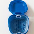 thumbnail image 3 of Denture Box Plastic Denture Bath Case Denture Container with Basket Net Holder, 3 of 4