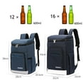 thumbnail image 4 of AUXDIQ 23L Insulated Cooler Backpack Picnic Cool Bag Rucksack Leak-Proof Hiking Picnic Daypack, 4 of 6